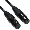 CESS-245-3f Balanced 4-Pin XLR Female to Female Headphone Audio Coupling/Gender