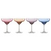 Oneida True Colors Margarita Glasses, Set of 4, 4 Count,