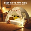 YCDTMY Twin Size Bed Tents Indoor with Stars Lights &