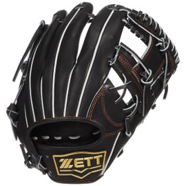ZETT BJGB70510N Boys Soft Baseball Glove Neo Status, For Second Short, Kenta Imamiya, Black (1900), For Right Throw