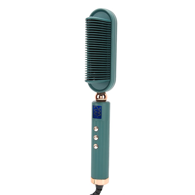 Professional Electric Hair Comb Brush Ionic Hair Straightener Hairstyling Tool