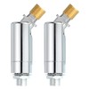 sourcing map Sloped Ceiling Adapter, 90/345 Degree 61x19mm M10 Fine