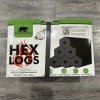 Black Bear Charcoal Hex Grilling Logs 11 Lb Box 18