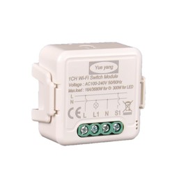 WiFi Smart Light Switch Module DIY Smart Life / Tuya App Remote Control, Compatible with Alexa Echo Google Home 1/2