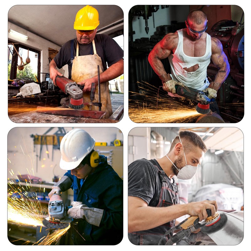 Wire Cup Brush Set Packaged with 4 Different Wire Wheel