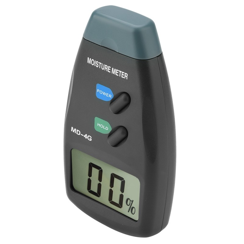 MD-4G LCD Digital 4 Pin Wood Moisture Meter Timber Hygrometer