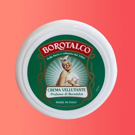 Borotalco Velveting Body Cream 150ml x 1 Italian Crema Velutante / 보로탈코 벨벳팅 바디 크림 150ml x 1개 이탈리아 크레마 벨루탄테