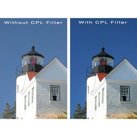 Vivitar High Grade 67mm UV (Skylight 1A) Filter, High Grade 67mm Circular Polarizing Filter, & Nwv Direct Microfiber Cleaning Cloth. (Alternative for Tiffen Part# 67PTP)