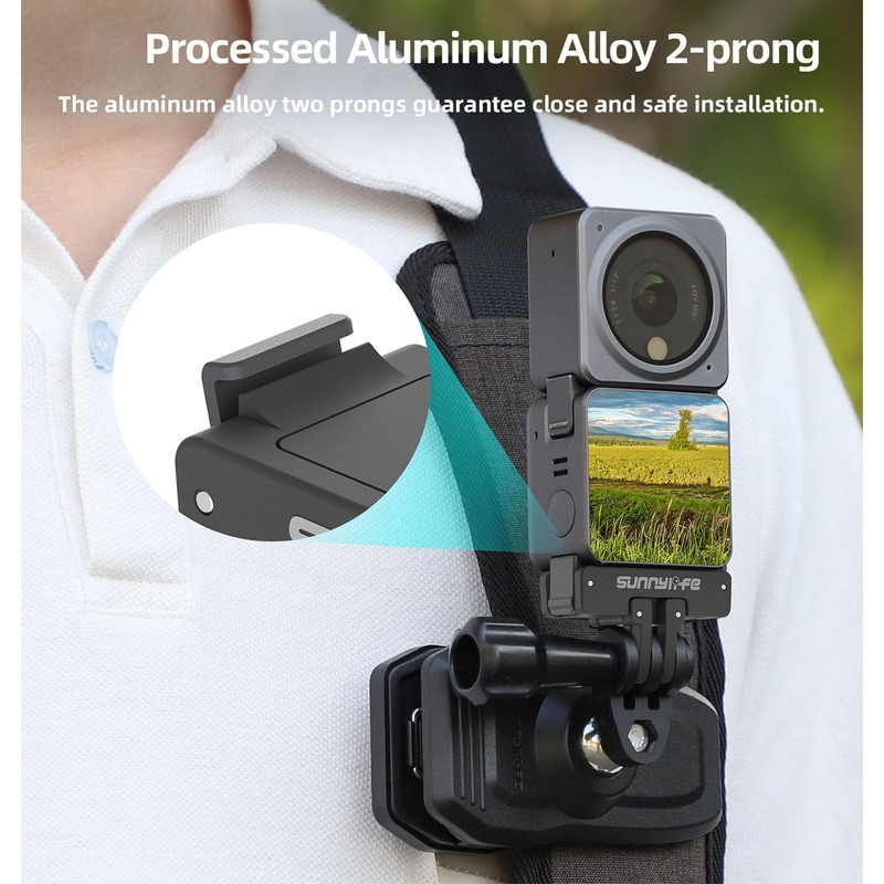 Magnetic Quick Release Adapter Mount Compatible with DJI Action 4/3/2,