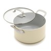 GreenPan x Bobby Flay 6QT Stockpot with Glass Lid, PFAS-Free