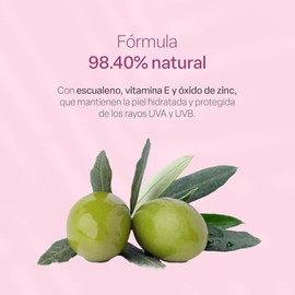 TEIA COSMETICOS Protector Solar Facial en Barra, FPS40, 100% Mineral con Color, Cobertura Alta, 4 Tonos (Medio)