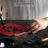 VICASKY Chinese Calligraphy Seal Set Wood Stamp with Zen Cloud