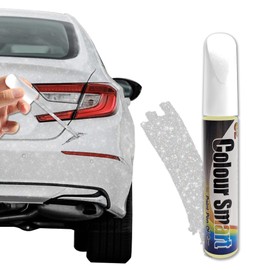 Rebvugr Touch Up Paint for Cars, Universal and Color Accurate Automotive Scratch Repair Pen, Car Accessories Exterior Decoration Scratch Remover for Vehicles Trucks SUVs (Pearl White)