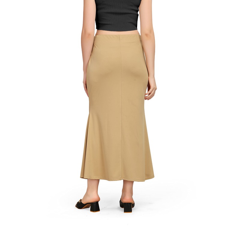 Kipzy - Falda larga de licra para mujer, para playa,