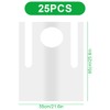 Thyonta 25PCS Disposable Plastic Apron Greaseproof Thickened PE Plastic Catering