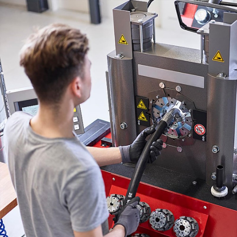 12PCS 3/8 inch Hydraulic Hose Fittings, 3/8" Hose x 3/8"