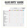 Glue Dots, Permanent Dots Dot N' Go Dispenser, Double-Sided, 3/8",