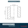 Turmberg3D - Threaded Insert M3 (Pack of 100) / M3