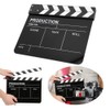 30x25CM Acrylic Clapperboard Director Professional Movie Film Action Clap Photography