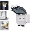 Outdoor Outlet WIFI IP66 Waterproof Socket With Timer for Patio