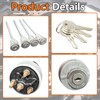 Ignition Switch Assembly Kit, includes 4 Door Lock Cylinder &
