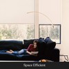 Brightech Sparq Arc Floor Lamp, Ultra Bright Lamp for Living