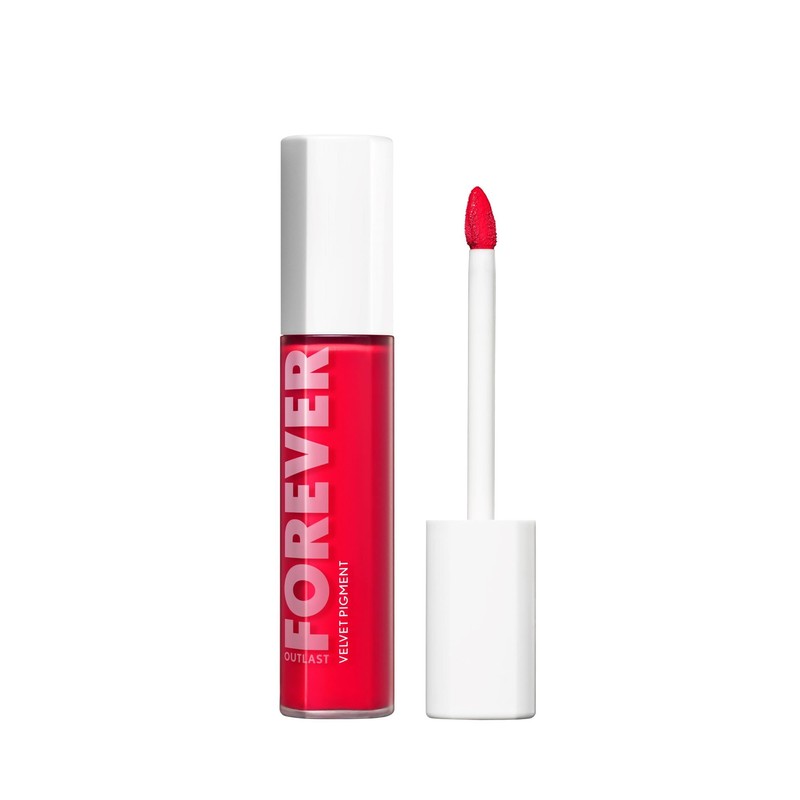 COVERGIRL Outlast Forever Velvet, Labial Líquido, 600 Lava, 9ml