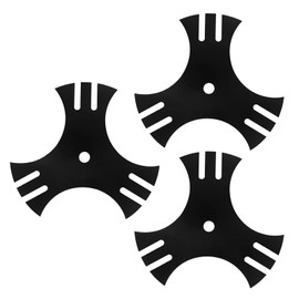 Andorm Star Edger Blades 9 x 5/8 Center Hole Universal 3-Side Edging Blade Replacement 9 inch for Craftsman, Troy-Bilt, MTD Edgers, 781-0748-0637 781-0748,981-0748, 40-009, 7185767(3 Pack)