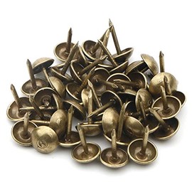 100PCS Antique Bronze Pushpin Drum Nail Thumbtack 710mm Drawing Pin Decorative Tacks