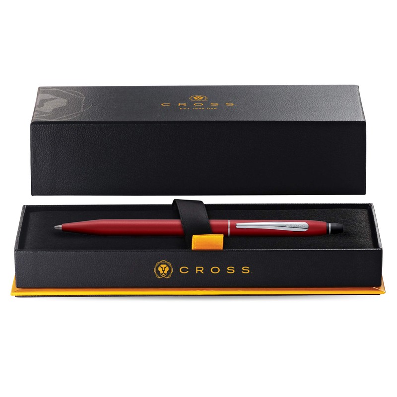 CROSS Click Crimson Red Ballpoint Pen incl. Premium Gift Box