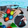 giocoscuolaregalo Interactive Memory Game Portable Toy with Lights and Sounds