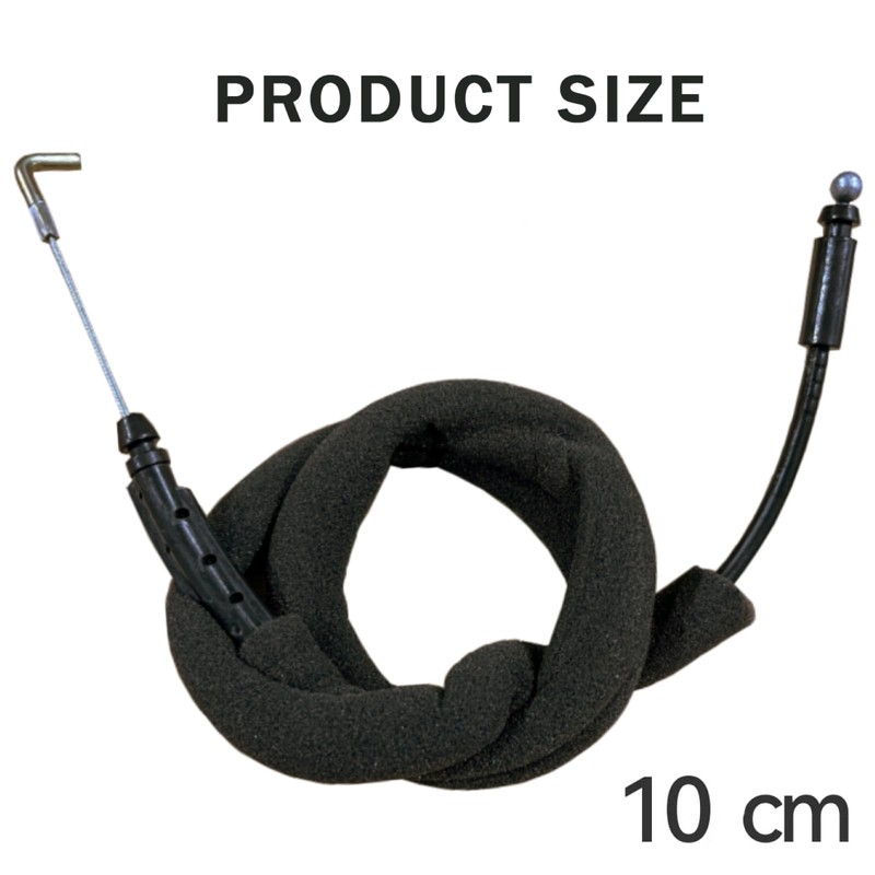 NIYATA Left Side Sliding Exterior Door Handle Holder with Cable