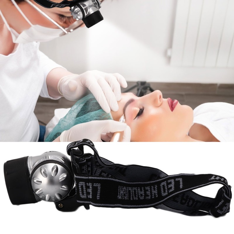 Adjustable LED Tattoo Light Head Wearing Makeup Working Lamp Beauty