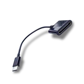 30-Pin Female to USB-C 3.1 Male Type-C Adapter Cable Computers Components Accessories (Black)