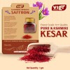 Vigr Premium Kashmiri Mongra Saffron (Kesar/Zafran), Grade A++, Pure Natural
