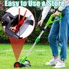100 Pcs Plastic Grass Trimmer Blades, Cordless Strimmer Blades 83