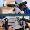 Monstyle Pistola De Calor Eléctrica Temperatura Ajustable 4 Boquillas