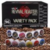 InfuSio Revival Roaster 96 Count Variety Pack for Keurig Kcups