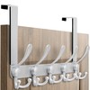 Dseap Over Door Hook 2.0 - Upgraded Version - Simple-Assembly,