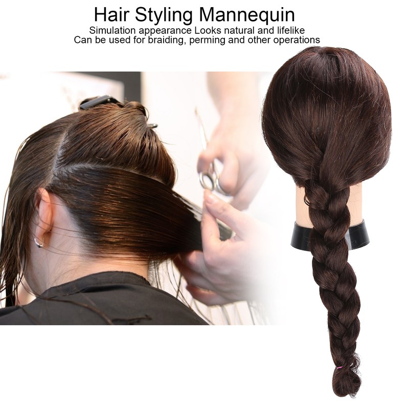 Hair Styling Braiding Mannequin Head Makeup Hairdressing Training Head (Without