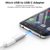 Vanjua 6 Pack Micro USB to USB C Adapter, Data