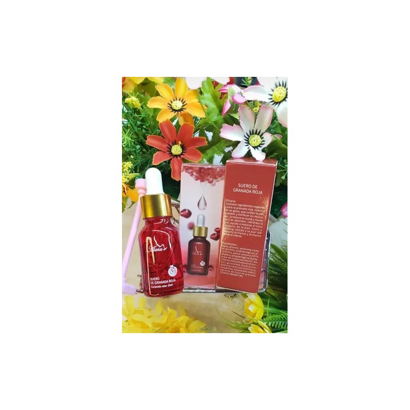 Suero De Granada Roja Hidratante Facial Antienvejecimiento