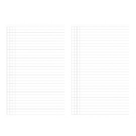 X17 -A6 Monthly Planner, Monthly Calendar Refill Pack, "Classic" 2025-2027, 1 Booklet of 3 Years, Includes Memo Card. Only Suitable for the X17 System. Made in Germany