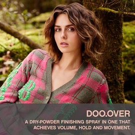 KEVIN MURPHY KEVIN.MURPHY DOO.OVER - Dry Powder Finishing Hair Spray - For All Hair Types & Lengths - Removes Oils & Product Residue - With Tapioca - Unscented - 250 mL / 8.5 fl oz