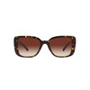 Coach HC8352 Sunglasses, Dark Tortoise/Dark Brown Gradient, 54 mm