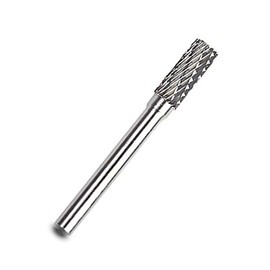 Vogueing Tool 1PCS Double Cut File Cutter Tungsten Carbide Burr Rotary Burr with 3mm Shank Twist Drill Bit for Power or Pneumatic Tools (Type-A)