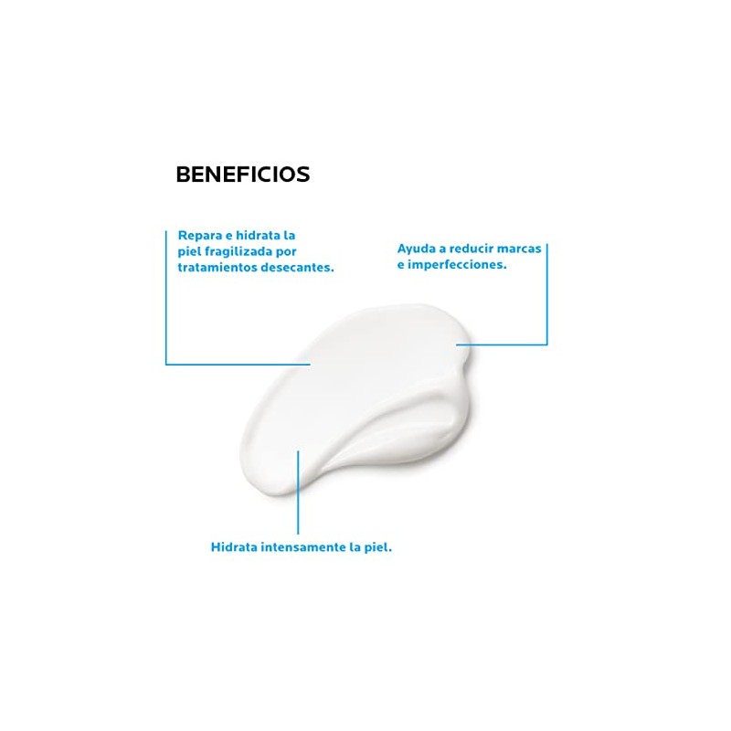La Roche-Posay Effaclar H Iso-Biome - Crema hidratante (40 ml)