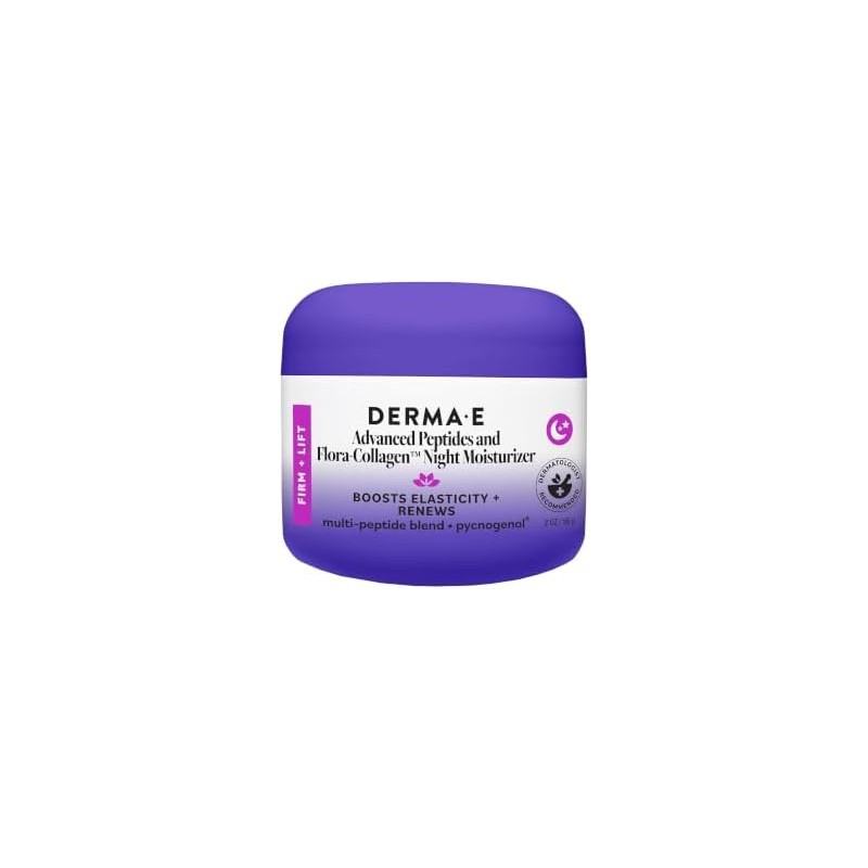 Derma-E Advanced Peptides and Flora-Collagen Night Moisturizer Unisex Moisturizer 2