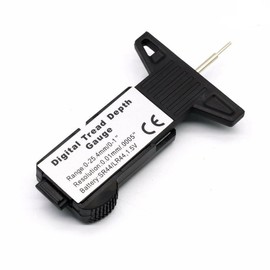 Mayfield Tyre Tread Depth Gauge Digital – Accurate, Easy to Use, Large Screen, Safety, Portable, Small, Lightweight, Hard Wearing, Professional, Brakes, Cars, Motorbikes, Vans, Trucks