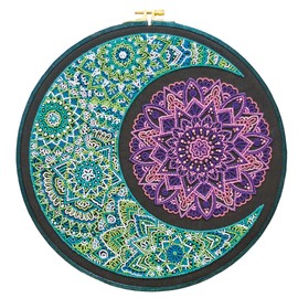 Wizardi Bead Embroidery Kit - Origin of New Moon AB-710 Abris Art